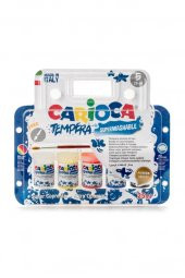 Carioca Tempera Yıkanabilir Sulu Boyası 5 Renk 25 ml - 1