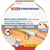 Tesa Köpük Montaj Bandı - Powerbond Slim 2adt 5m 9mm - 6