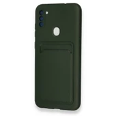 FitCase Samsung Galaxy A11 Cardy Soft Kartlık Cepli Silikon Kapak - 4