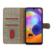 Reeder P13 Blue Max Lite Kılıf FitCase Fabric Kapaklı Cüzdanlı - 3
