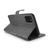 Samsung Galaxy A03s Kılıf FitCase Fabric Kapaklı Cüzdanlı - 7