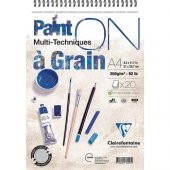 Clairefontaine Paint-On A Grain A-4 Cm Çizim Blok 160 Gr Resim Pd966418 - 1