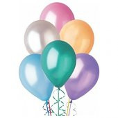 Gemar Balloons Metalik 100 Lü Balon Karışık - 1