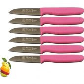 Sürmene Sürbisa 061007 Meyve Bıçağı 6 Lı Set Pembe - 1