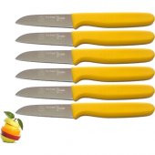 Sürmene Sürbisa 061007 Meyve Bıçağı 6 Lı Set Sarı - 1