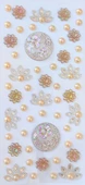 Taş Sticker Sarı Gold Yapışkanlı Saç , Yüz Ve Tırnak Taşı Işıltılı Parlak - 1