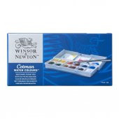 Winsor & Newton Cotman Sulu Boya Cep Tipi 12Li Yarım Tablet - 2