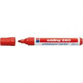 Edding 260 Beyaz Tahta Kalemi Kırmızı 5li Paket - 2