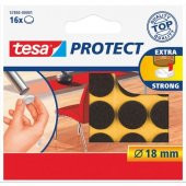 Tesa Zemin Koruyucu Daire Keçe. Kahve 12 x 22mmØ 57893 - 1