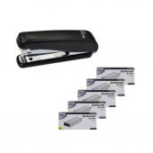 Temat Zımba Makinesi 24/6 Siyah 7800 + 5 Adet Tel - 1