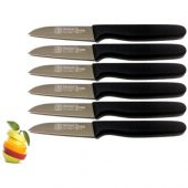 Sürmene Sürbisa 061007 Meyve Bıçağı 6 Lı Set Siyah - 1