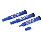 Hi-Text Permanent M. Yuvarlak Uç Mavi 830Pb 12Li - 4