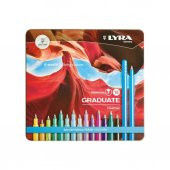 Lyra Graduate Fineliner Kalem Seti 0,5mm - 15 Renk (Fresh) 266198 - 1