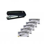 Temat Zımba Makinesi 24/6 Siyah 7000 + 5 Adet Tel - 1