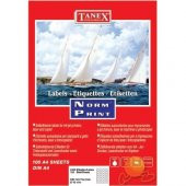 Tanex TW-2140 40 mm Laser Etiket 100 Ad. - 1