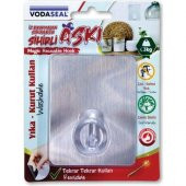 Vodaseal Iz Bırakmadan Sökülebilir Sihirli Askı Gri 7 x 9 cm - 1