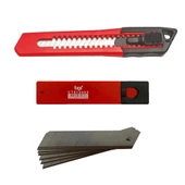 Vıp-Tec VT875107 Profesyonel Maket Bıçağı 160x18mm + 10 Adet Yedek - 1