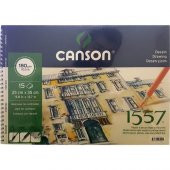 Canson 25x35 1557 Resim ve Çizim Blok 180 Gr. 15 Yp. - 1