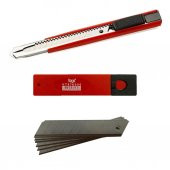 Vıp-Tec VT875119 Plastik Falçata 13Cm x 9 Mm + 10 Adet Yedek - 1