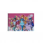 Gıpta Winx 25x35 Spiralli Resim Defteri 15 Yp. - 1