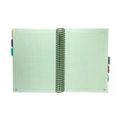 Tokaç 5 + 2 Spiralli PP Kapak A4 Ayraçlı Defter 7 Bölmeli 210 Yaprak 70 Gram - 2