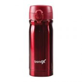Çelik İçli Termos Matara 350ml Kırmızı - 1