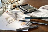 Faber Castell 9000 Dereceli Kalem Seti 6lı Metal Kutu - 3