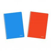 Mopak Neon Serisi Spiralli Defter Pp Kapak A4 60 Yaprak Kareli 2li - 1