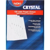 Noki Crystal Poşet Dosya 100 Lü 4830Cr - 1