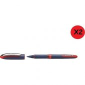 Schneider One Business 0,6mm Roller Kırmızı Kalem Scr242 2 Adet - 1