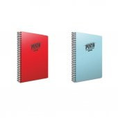 Gıpta Punto 140 Yp. A4 Spiralli Pp. Kapak Defter Seti Kareli 2li - 1