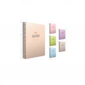 Gıpta Pastoral 72 Yp. A4 Spiralli Pp. Kapak Defter Çizgili (4 Lü Paket) 3241 - 1