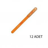 Rotring Jel Mürekkepli Tükenmez Kalem Turuncu 12li - 1