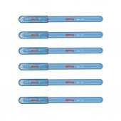 Rotring Jel Mürekkepli Tükenmez Kalem Açık Mavi 6lı - 1