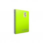Gıpta Chromo 120 Yp. A4 Spiralli Pp. Kapak Defter Çizgili 4LÜ - 1