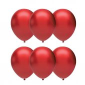 Gemar Metalik Balon İthal 100LÜ Kırmızı - 1