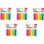 Noki Memo Film Index 5 Renk 12 x 45 mm 25 Yaprak 5li - 1