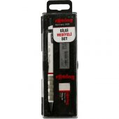 Rotring Tikky Okul Seti 0.7 mm Beyaz Versatil Kalem + Silgi + Uç - 1