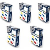 Mas 310 Renkli Raptiye ( Pvc Kaplı ) 5 Adet - 1