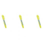 Amos Dry Highlighter -Fosforlu Kalem Sarı 3 Adet - 1
