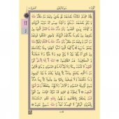 Hayrat Cami Boy Kuran-I Kerim (2 Renkli, Kırmızı, Mühürlü) - 4