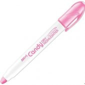 Amos Dry Highlighter Fosforlu Jel Kalem Pastel Pembe - 1