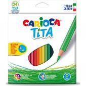 Carioca Tita Kuru Boya Kalemi 24Lü - 1