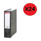 Esselte 9940 Eko Plastik Klasör Geniş Siyah 24lü - 1