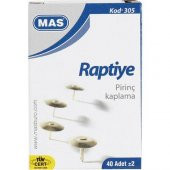 Mas 305 Sarı Prinç Kaplı Raptiye - 1