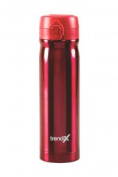Trendix Thermos Çelik İçli 500 Ml Termos Matara Kırmızı - 1