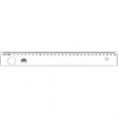 Hatas Cetvel Geniş Plastik Mercekli 30 Cm 00161 - 1