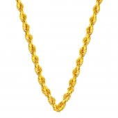 Burgu 14 Ayar Altın Zincir - 65 cm - 1