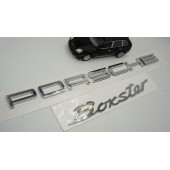 Porsche Boxster Bagaj 3M 3D ABS Yazı Logo Amblem Seti - 1