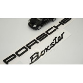 Porsche Boxster Bagaj 3M 3D ABS Yazı Logo Amblem Seti - 1